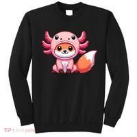 Kawaii Fox Axolotl Costume Sweatshirt thumb 0