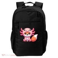 Kawaii Fox Axolotl Costume Backpack thumb 0