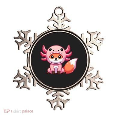 Kawaii Fox Axolotl Costume Ornament