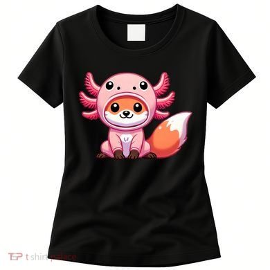 Kawaii Fox Axolotl Costume Women's T-Shirt