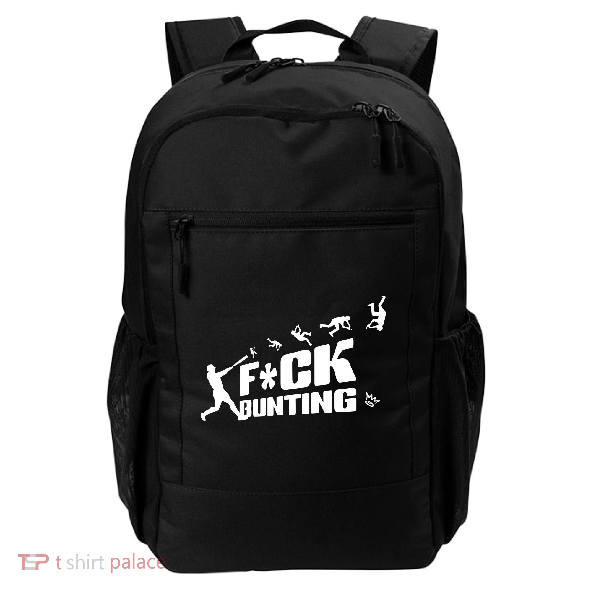 Kingofjuco Fuck Bunting Backpack