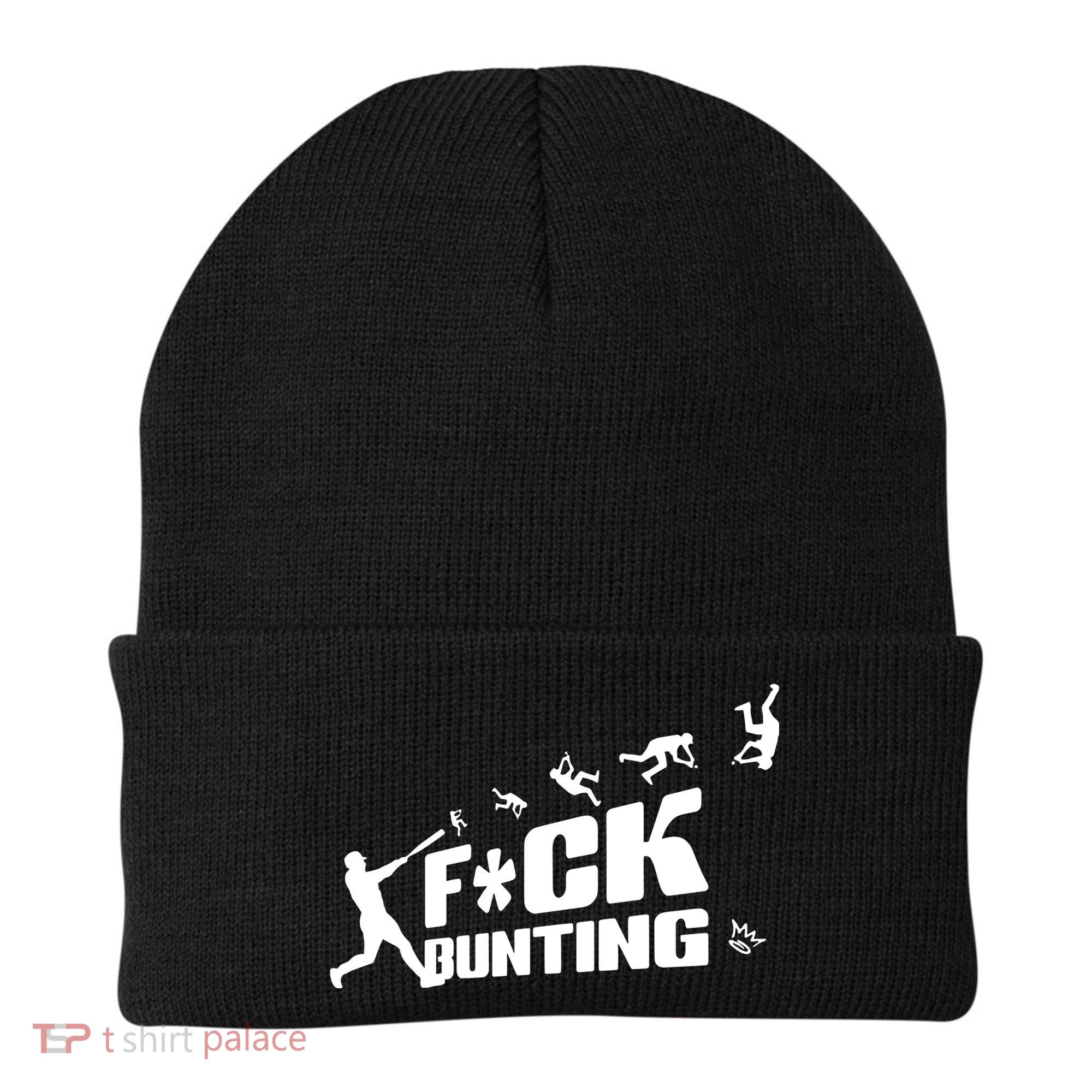 Kingofjuco Fuck Bunting Beanie