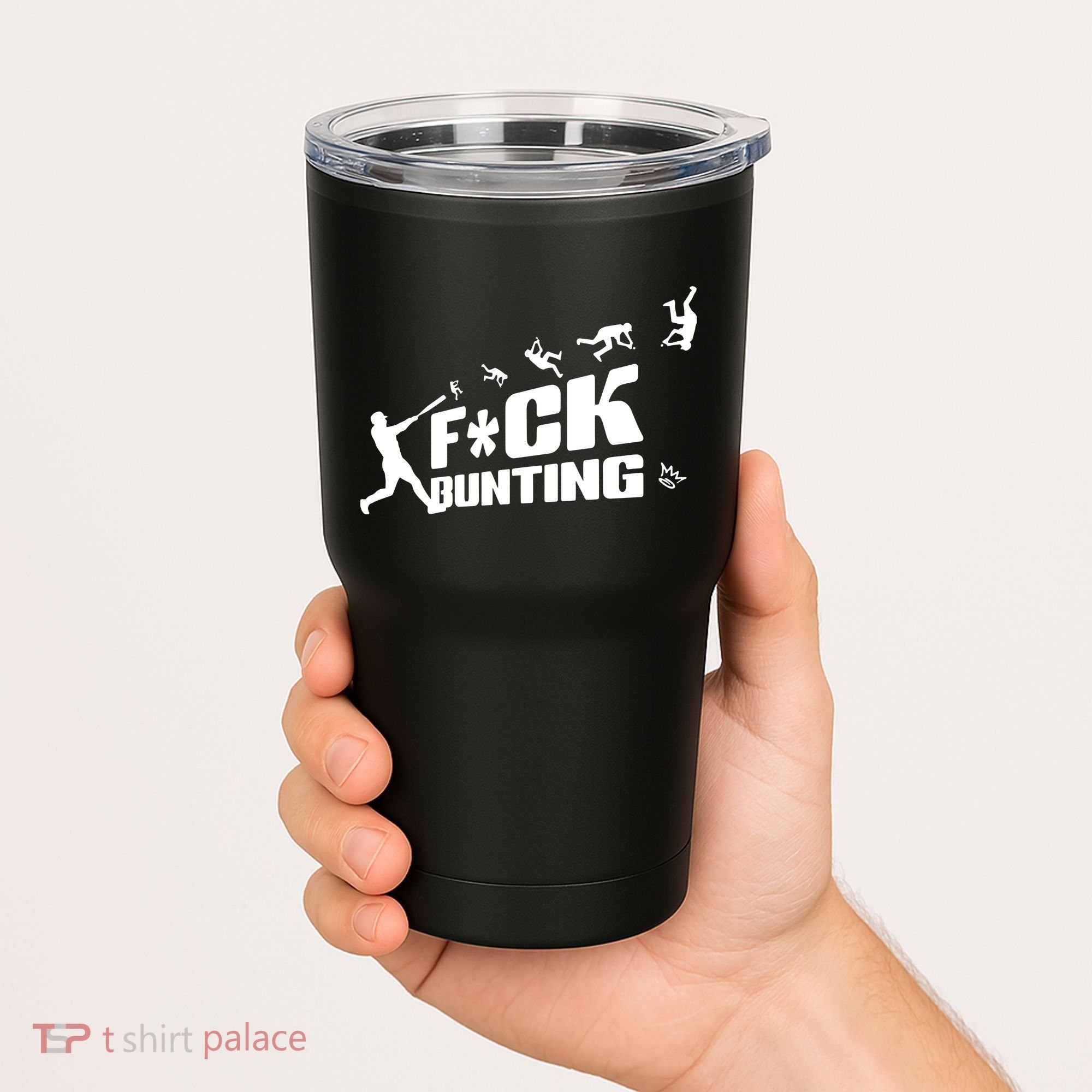 Kingofjuco Fuck Bunting Tumbler