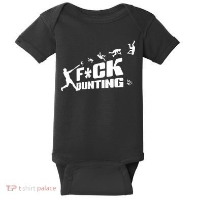 Kingofjuco Fuck Bunting Baby Bodysuit