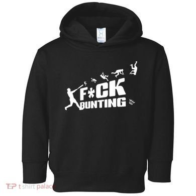 Kingofjuco Fuck Bunting Toddler Hoodie