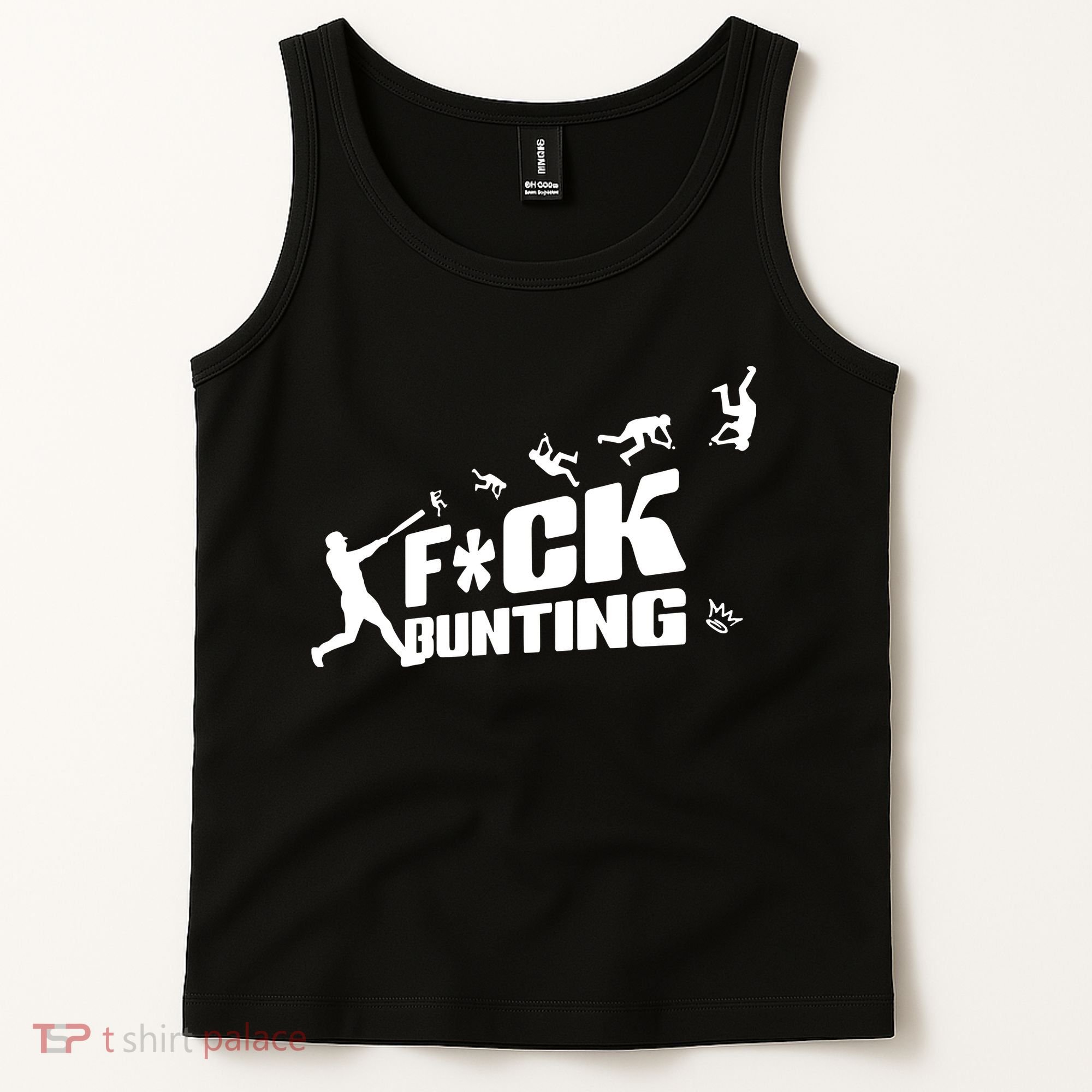 Kingofjuco Fuck Bunting Tank Top