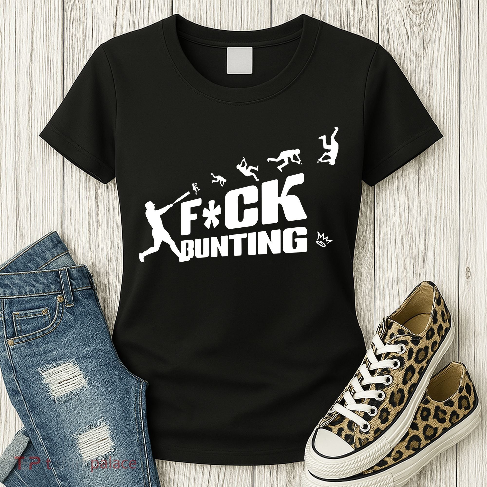 Kingofjuco Fuck Bunting Women's T-Shirt
