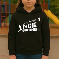 Kingofjuco Fuck Bunting Kids Hoodie thumb 3