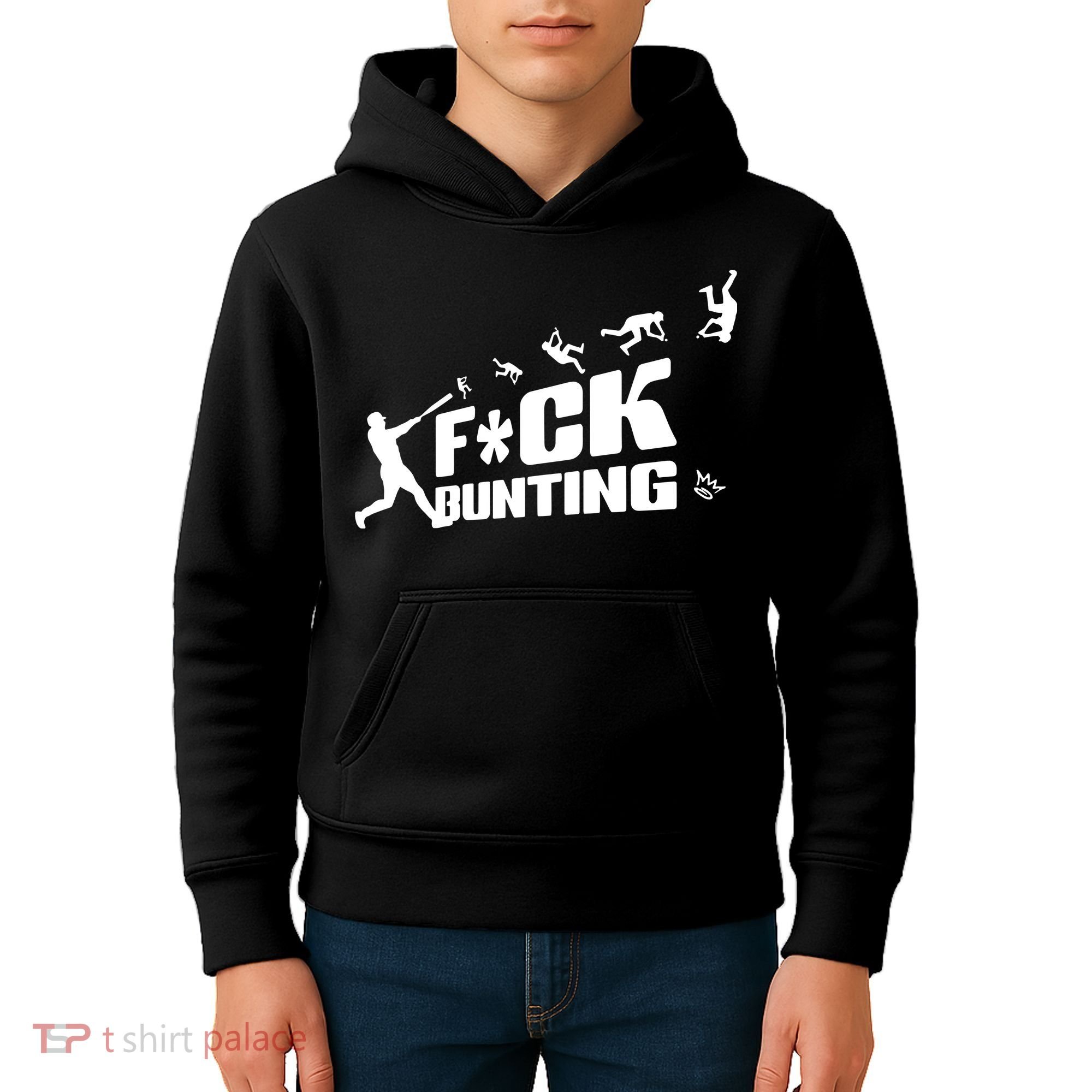 Kingofjuco Fuck Bunting Kids Hoodie
