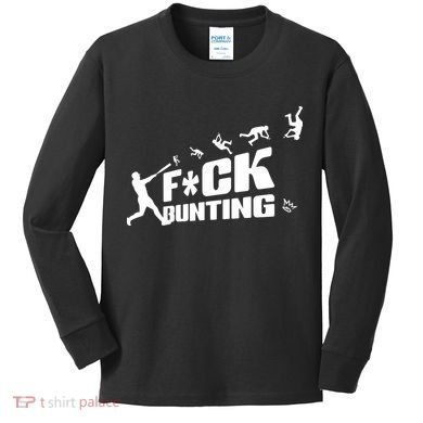 Kingofjuco Fuck Bunting Kids Long Sleeve Shirt