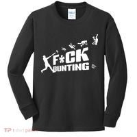 Kingofjuco Fuck Bunting Kids Long Sleeve Shirt thumb 0