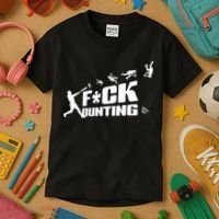 Kingofjuco Fuck Bunting Kids T-Shirt thumb 3