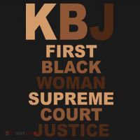 KBJ First Black Woman Supreme Court Justice Coaster thumb 2