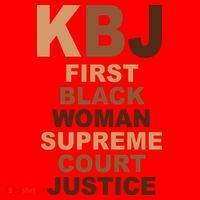 KBJ First Black Woman Supreme Court Justice Santa Hat thumb 1