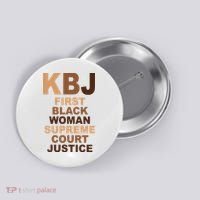 KBJ First Black Woman Supreme Court Justice Button thumb 0