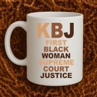 KBJ First Black Woman Supreme Court Justice Coffee Mug thumb 2