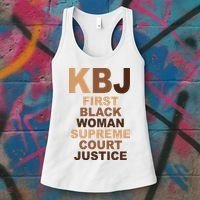 KBJ First Black Woman Supreme Court Justice Women's Tank Top thumb 3