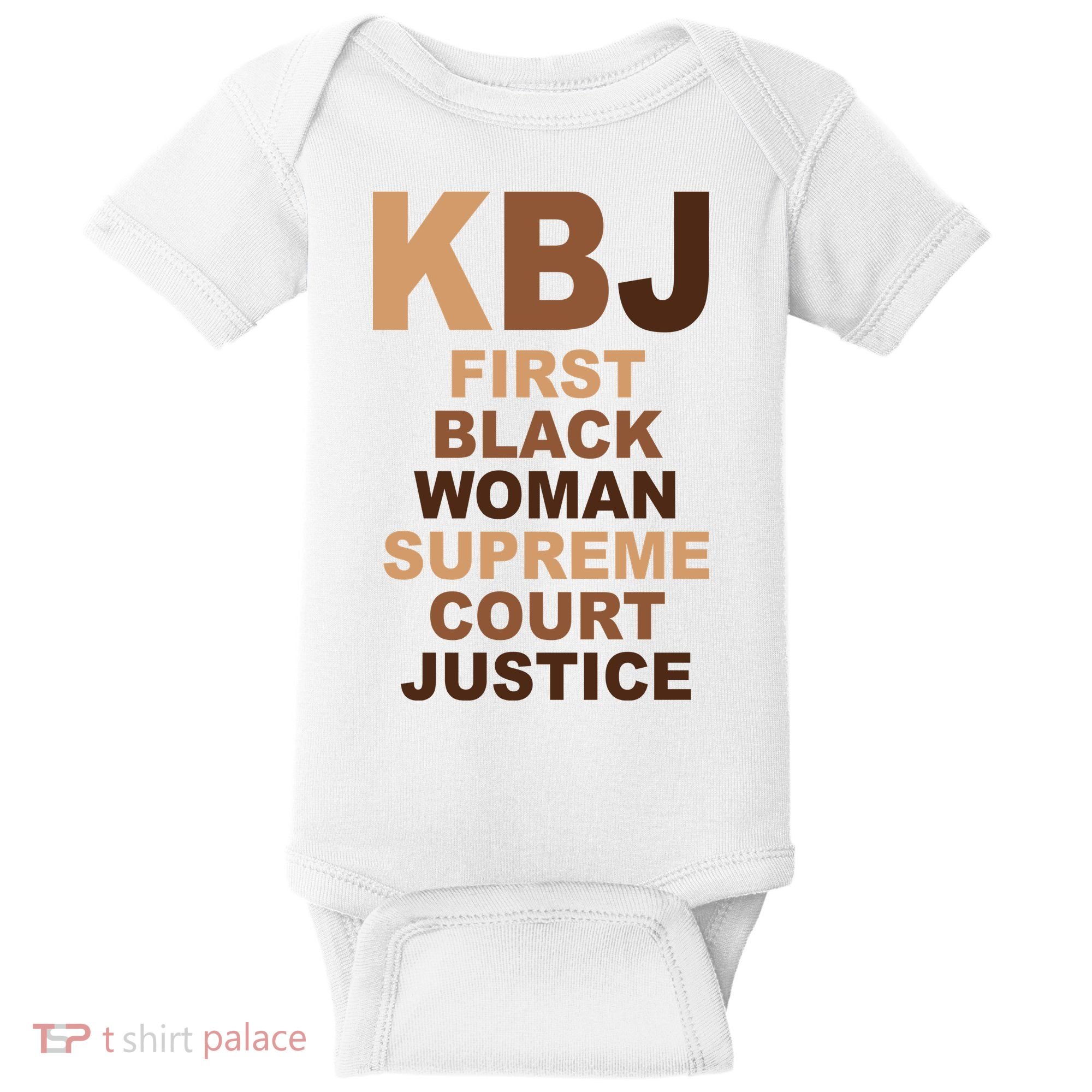 KBJ First Black Woman Supreme Court Justice Baby Bodysuit