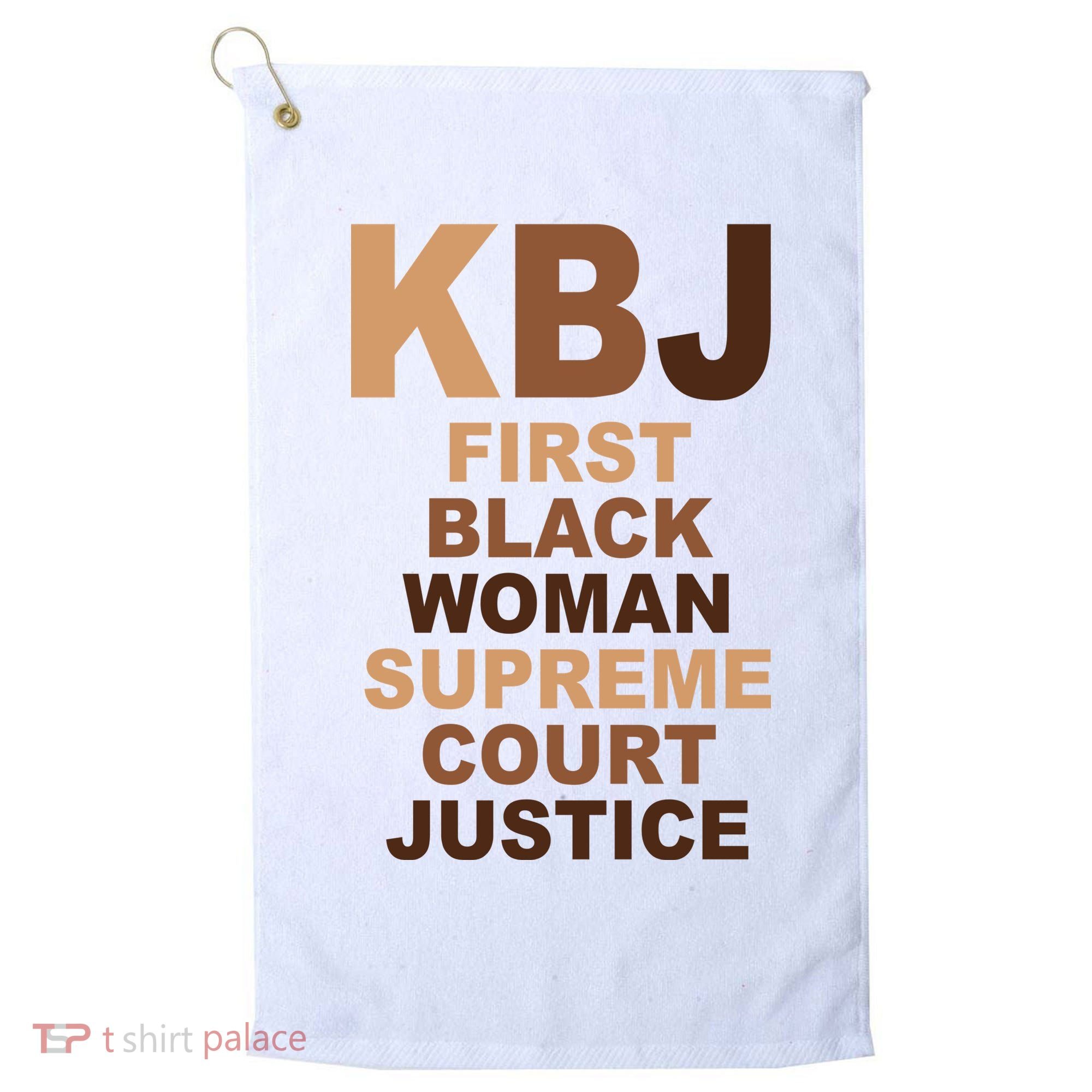 KBJ First Black Woman Supreme Court Justice Golf Towel