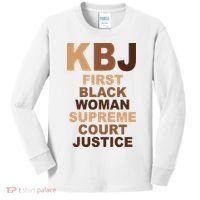 KBJ First Black Woman Supreme Court Justice Kids Long Sleeve Shirt thumb 0
