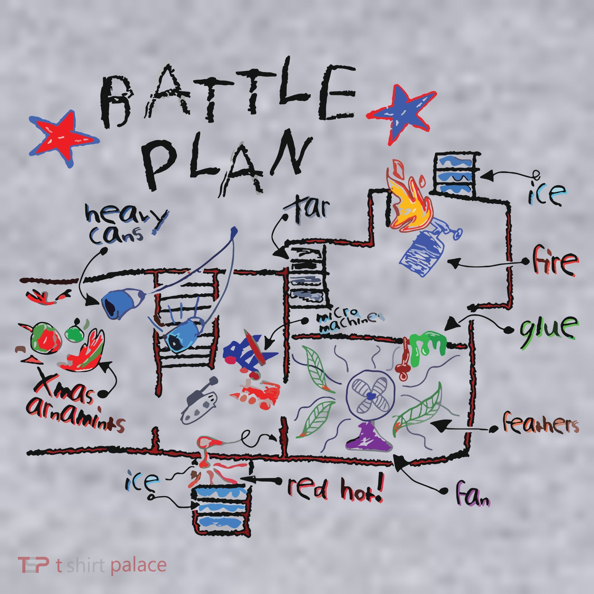 Kids Funny Battle Plan Christmas Home Hand Dawn Alone Xmas Women's Sweatshirt