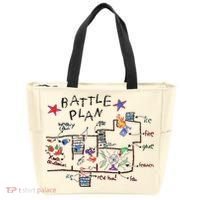 Kids Funny Battle Plan Christmas Home Hand Dawn Alone Xmas Tote Bag thumb 0