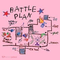 Kids Funny Battle Plan Christmas Home Hand Dawn Alone Xmas Coaster thumb 2