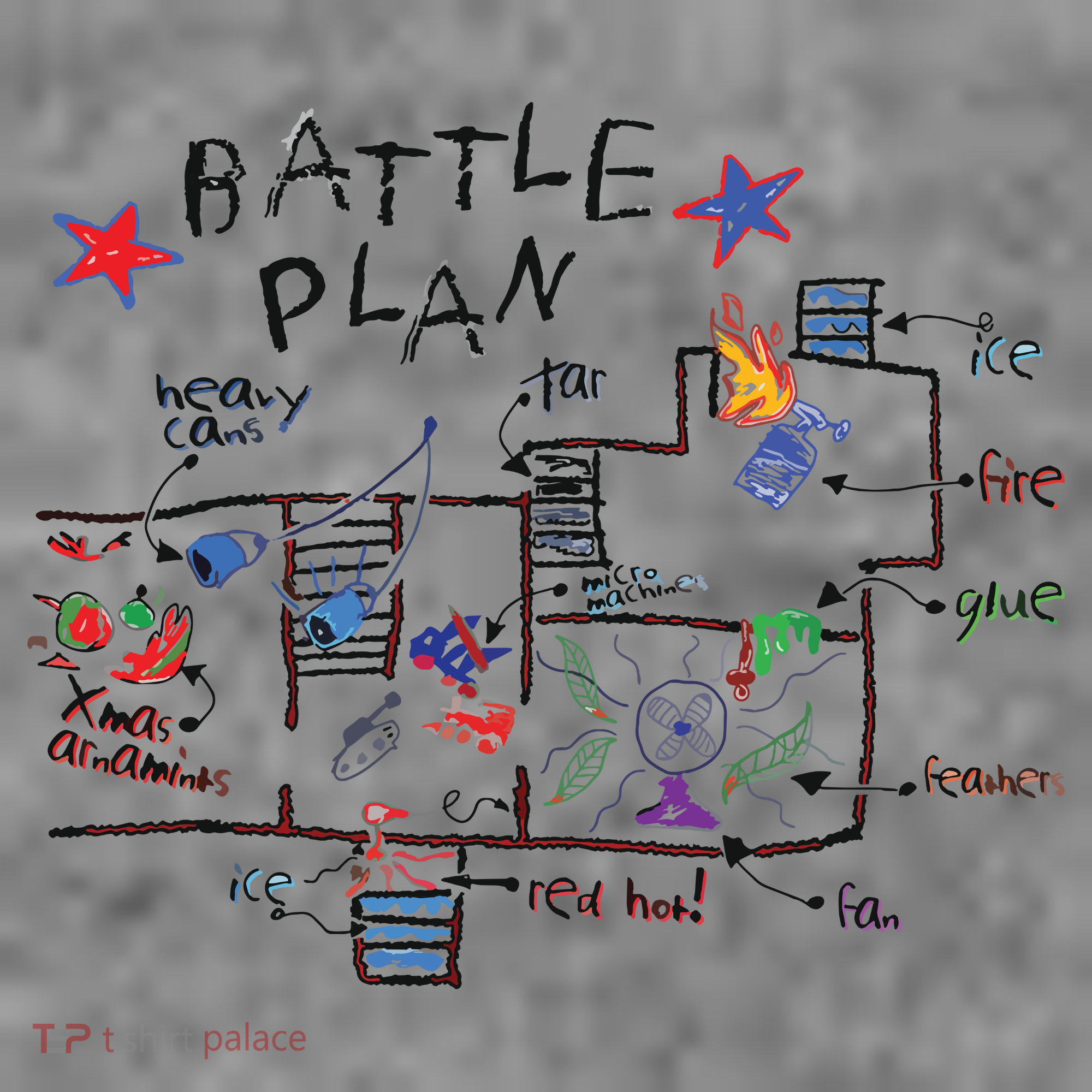 Kids Funny Battle Plan Christmas Home Hand Dawn Alone Xmas Toddler Hoodie