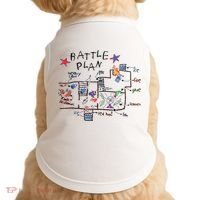 Kids Funny Battle Plan Christmas Home Hand Dawn Alone Xmas Doggie Tank thumb 0