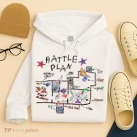 Kids Funny Battle Plan Christmas Home Hand Dawn Alone Xmas Hoodie thumb 4