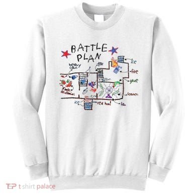Kids Funny Battle Plan Christmas Home Hand Dawn Alone Xmas Sweatshirt