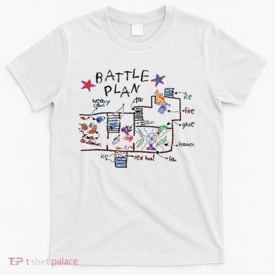 Kids Funny Battle Plan Christmas Home Hand Dawn Alone Xmas T-Shirt