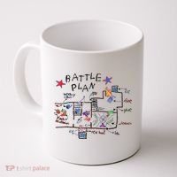 Kids Funny Battle Plan Christmas Home Hand Dawn Alone Xmas Coffee Mug thumb 0
