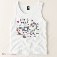 Kids Funny Battle Plan Christmas Home Hand Dawn Alone Xmas Tank Top thumb 2