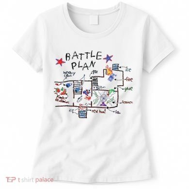 Kids Funny Battle Plan Christmas Home Hand Dawn Alone Xmas Women's T-Shirt