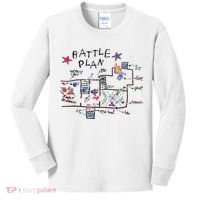 Kids Funny Battle Plan Christmas Home Hand Dawn Alone Xmas Kids Long Sleeve Shirt thumb 0