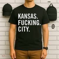 Kansas Fucking City Funny Kansas City Pride Gift Idea T-Shirt thumb 6