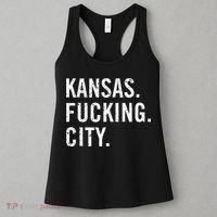 Kansas Fucking City Funny Kansas City Pride Gift Idea Women's Tank Top thumb 3