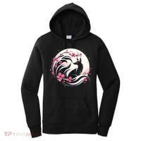 Kitsune Fox Cherry Blossom Flowers Japanese Nine Tailed Fox Women's Hoodie thumb 0