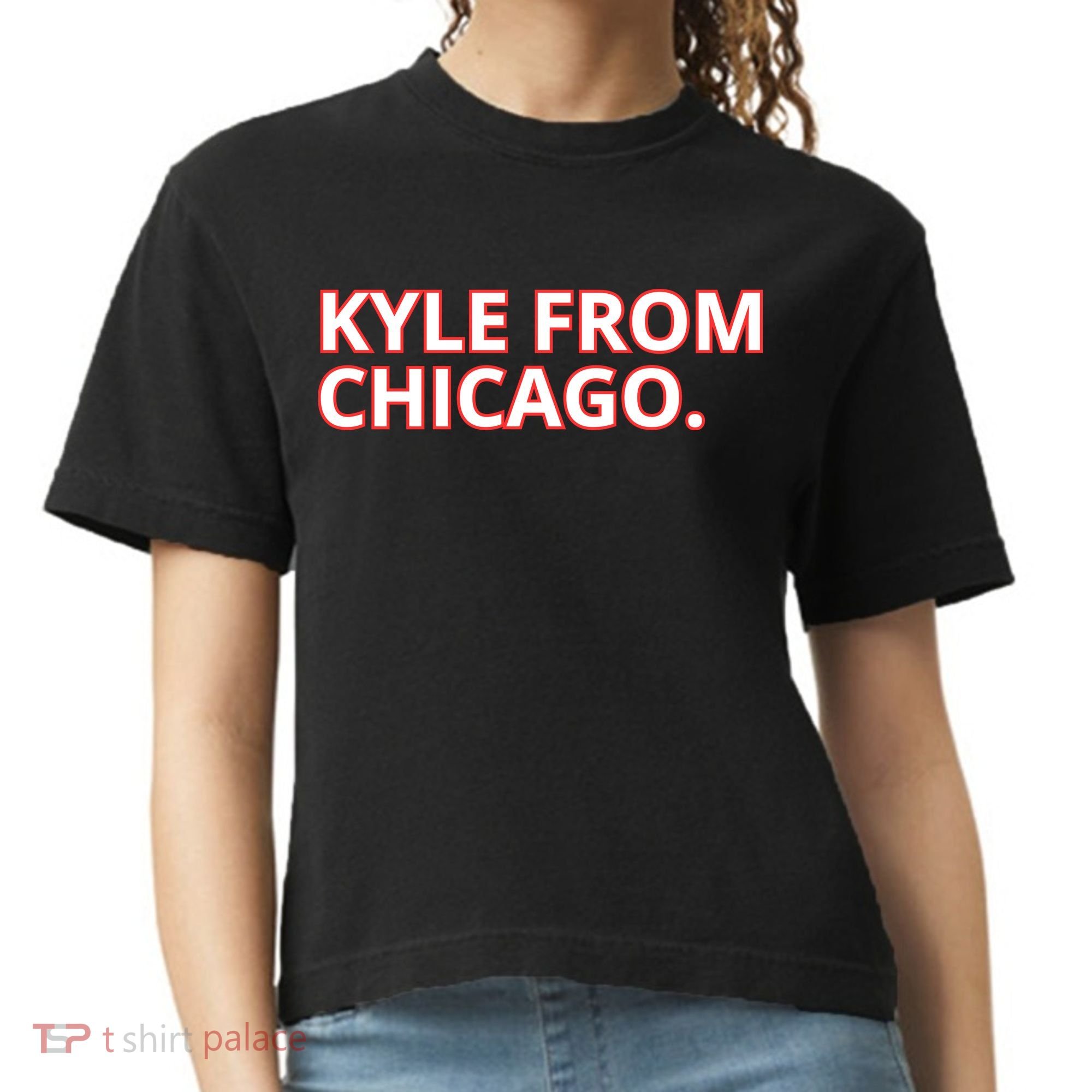 Kyle From Chicago Comfort Colors Boxy T-Shirt