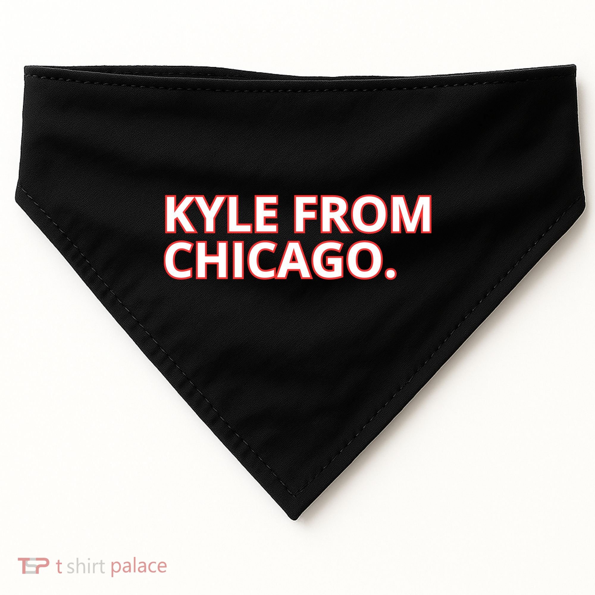 Kyle From Chicago USA-Made Doggie Bandana