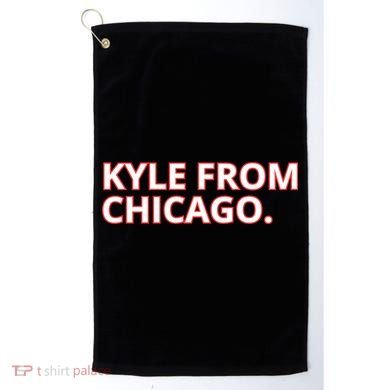 Kyle From Chicago Golf Towel