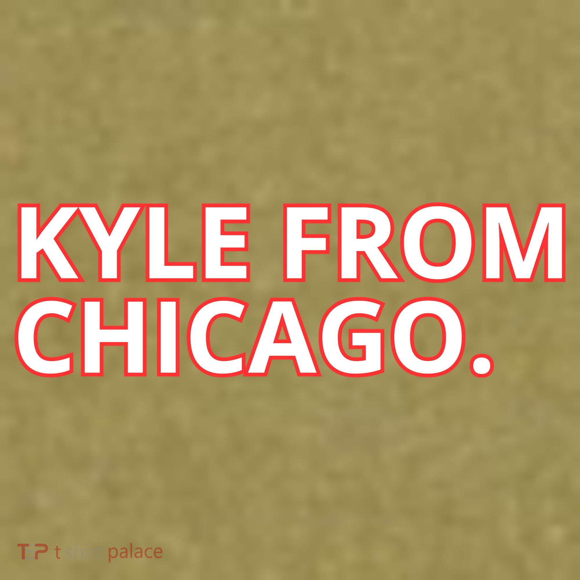 Kyle From Chicago Garment-Dyed Women's Muscle Tee