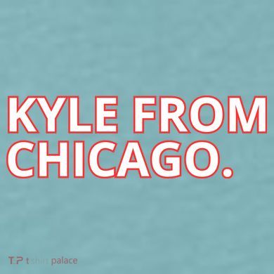 Kyle From Chicago Sueded Cloud Jersey T-Shirt