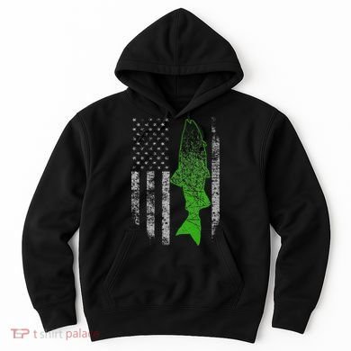 Kokanee Flag Cool Kokanee Fishing Hoodie