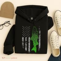 Kokanee Flag Cool Kokanee Fishing Hoodie thumb 4