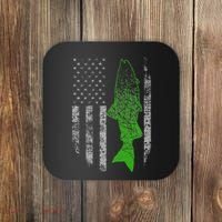 Kokanee Flag Cool Kokanee Fishing Coaster thumb 0