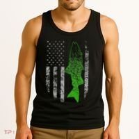 Kokanee Flag Cool Kokanee Fishing Tank Top thumb 3