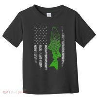 Kokanee Flag Cool Kokanee Fishing Toddler T-Shirt thumb 0