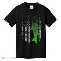 Kokanee Flag Cool Kokanee Fishing Kids T-Shirt thumb 0